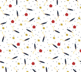 Fototapeta na wymiar seamless abstract pattern. Textile pattern, flower print pattern for textile design and fabrics. Digital Paper, Digital Patterns, Backgrounds, Graphics pattern 