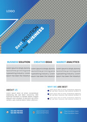 Business flyer  template layout design  official advertising magazine poster flyer with minimal creative corporate trendy geometric shape print perfect for  professional.