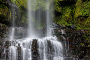 Wufengqi Waterfall in Yilan of Taiwan