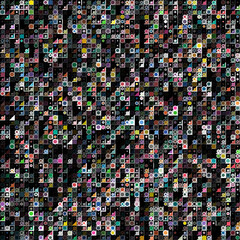 circle halftone texture backdrop textile  