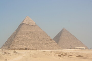 Fototapeta na wymiar The Great Pyramids of Giza