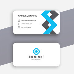 Creative business card, Clean and professional business card-illustration