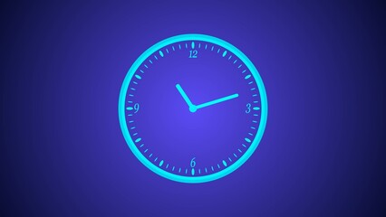 abstract beautiful clock illustration background 