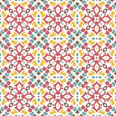 Kaleidoscope seamless pattern, textured background for your design projects, textile, wrapping, wallpaper, web