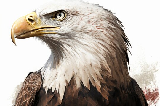 Commonly known as the Bald Eagle,. Generative AI