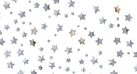 XMAS Stars - stars background, sparkle lights confetti falling. magic shining Flying christmas stars on night