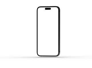 Mockup - All-screen smartphone mockup isolated 3d