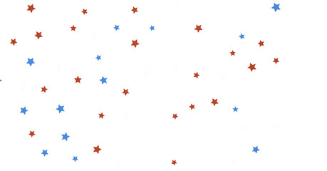  Independence Day background with stars.