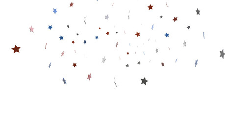 Stars - stars confetti on american independence day party