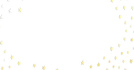 stars background, sparkle lights confetti falling. magic shining Flying christmas stars on night