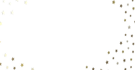 stars background, sparkle lights confetti falling. magic shining Flying christmas stars on night