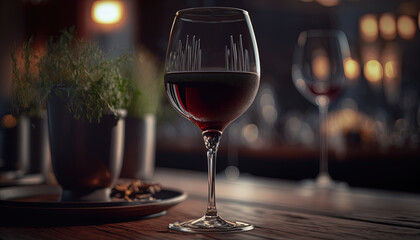 Wine Glass Generative AI