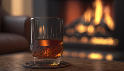 Whiskey Glass Generative AI
