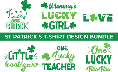 ST Patrick's T-shirt Design Bundle