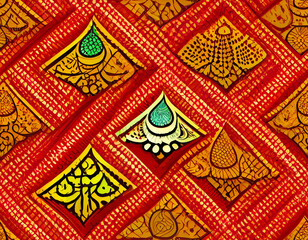 Indian art pattern