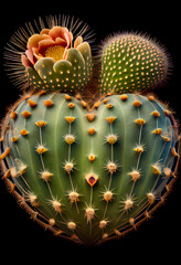 Generative AI render of a cactus