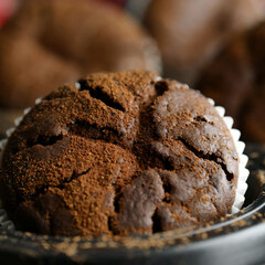 chocolate muffin cupcake cake 1