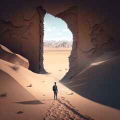 desert in the desert Generative AI