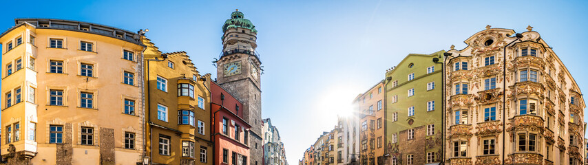 famous old town of Innsbruck - Austria