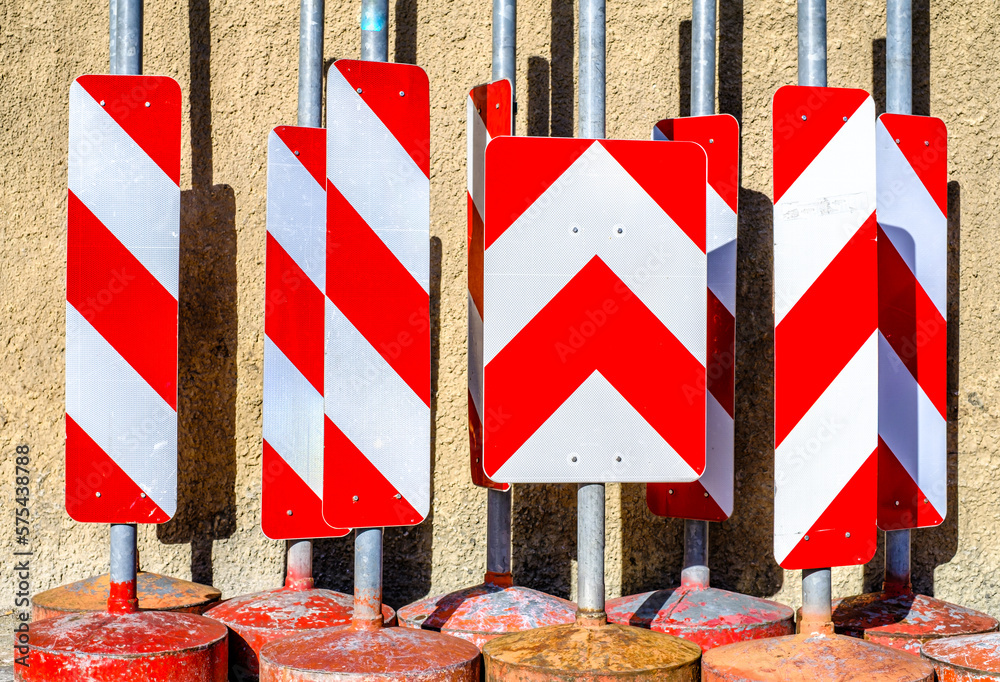 Canvas Prints modern construction barrier in germany