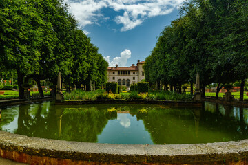 Obraz premium Vizcaya Gardens, Miami, Florida
