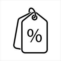 discount - coupon - trolley icon vector design template