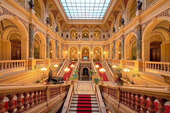 Nationalmuseum Prag Eingangshalle,Innen
