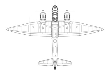 Avi&oacute;n de combate, bombardero medio