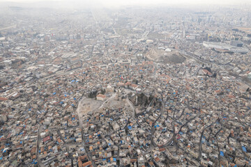 Gaziantep castle after the earthquake. Turkey © Suzi
