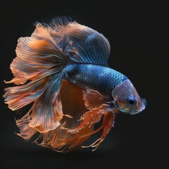 Fototapeta premium Siamese Fighting Fish