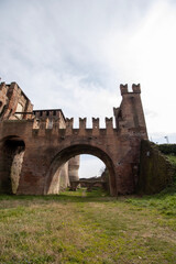 Fototapeta na wymiar Medieval Castel in Lombardy