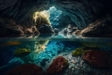 Sea cave