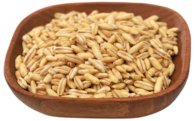Whole oats closeup