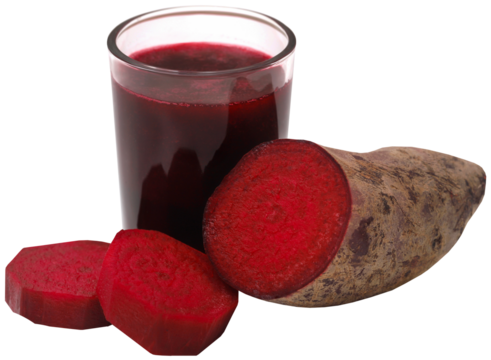 Beetroot with juice