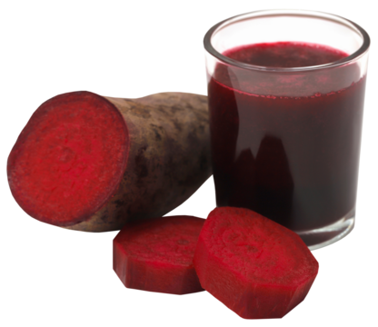 Beetroot with juice