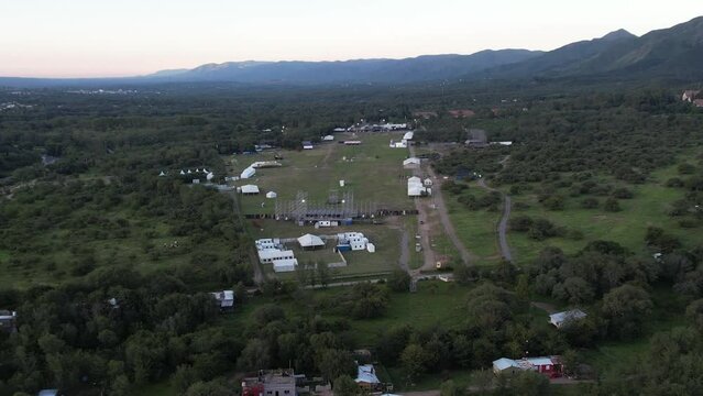 Cosqu&iacute;n Rock, predio, Santa Maria Punilla, Cordoba, Argentina