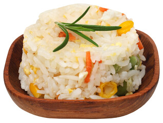 Fried rice with rosemary