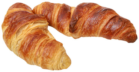 Closeup of tasty croissant