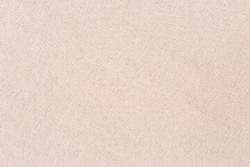 Closeup view of beige fabric as background