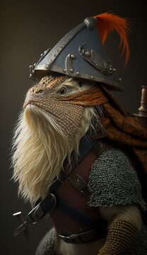 Raiding Valhalla: A Cute, Cool, and Beautiful Viking Animal Bear Warrior's Battle on a Longship with Beautiful Stylish Designer Armor and Norse Mythology (generative AI)