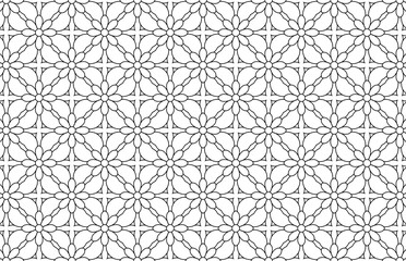 Black and white mosaic background