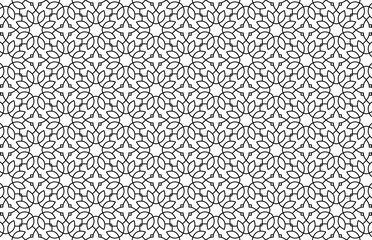 Black and white mosaic background