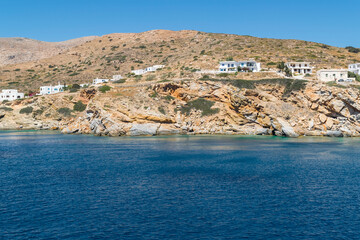Fototapeta premium View of Sikinos island, Greece