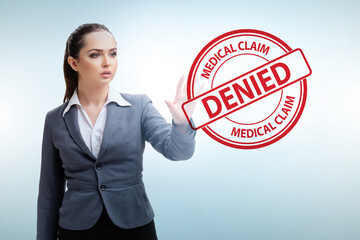 Concept of denying medical insurance claim