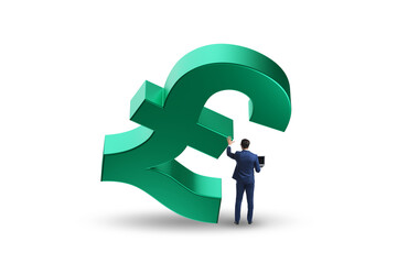 Foreign currency concept in business