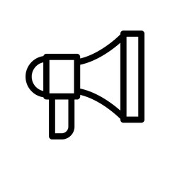 loudspeaker icon or logo isolated sign symbol vector illustration - high quality black style vector icons