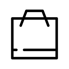 bag icon or logo isolated sign symbol vector illustration - high quality black style vector icons