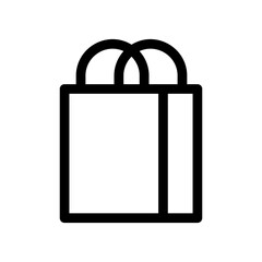 bag icon or logo isolated sign symbol vector illustration - high quality black style vector icons