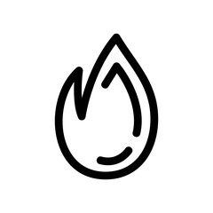 fire icon or logo isolated sign symbol vector illustration - high quality black style vector icons
