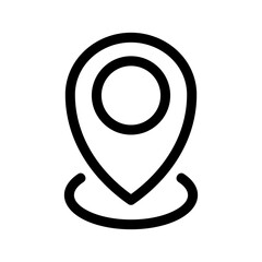 location icon or logo isolated sign symbol vector illustration - high quality black style vector icons